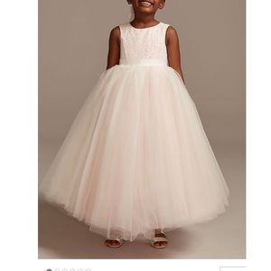 David’s Bridal Flower Girl Dress